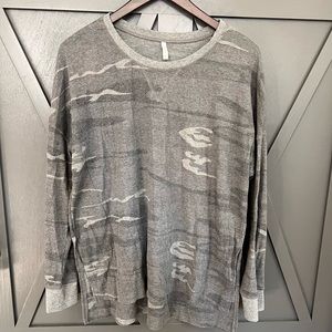 Z Supply LS waffle t size L